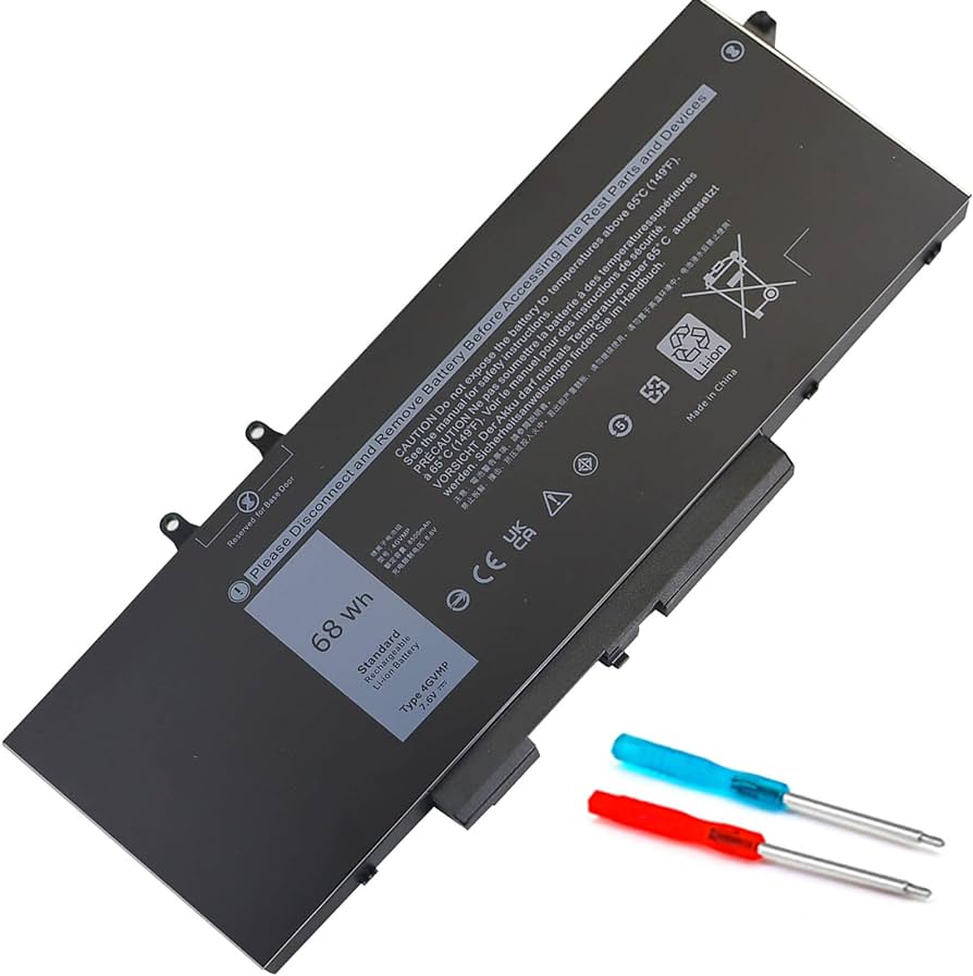 Battery 4GVMP For Dell Latitude 5400 5410 5500 5510 Precision 3540 M3540 Laptop
