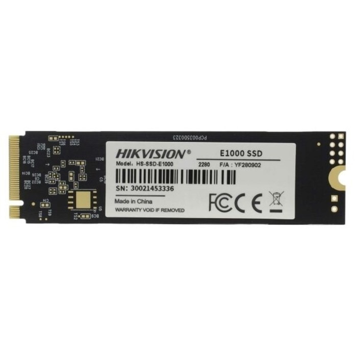 Hikvision E1000 Internal SSD M.2 PCIe Gen 3*4 NVMe 2280