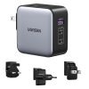UGREEN 65W 3-Port GaN Fast Charger with Interchangeable