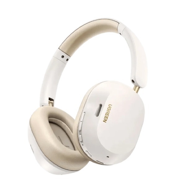 UGREEN HiTune Max5c Hybrid Active Noise-Cancelling Headphones – White – UG-35758