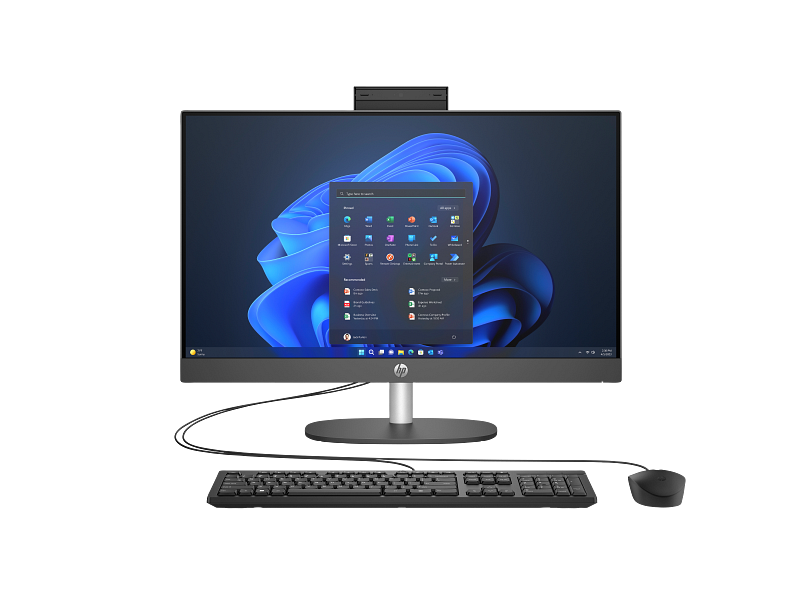 HP ProOne 240 G10 All-in-One Desktop PC, Intel Core i5 1334U, 8GB DDR4 3200, 512GB