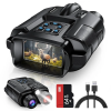Night Vision Goggles 2000ft Infrared Binoculars + 64gb