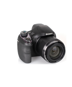 Sony DSC-H400 CyberShot 3.0" 63x Optical Zoom 20.1MP Digital Camera Black