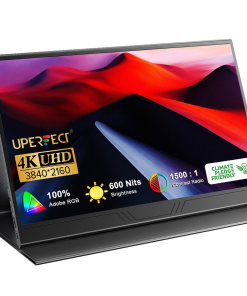 UPERFECT True 4K Portable Monitor QLED, 15.6