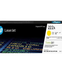 HP 222A Yellow Original LaserJet Toner Cartridge (W2222A)