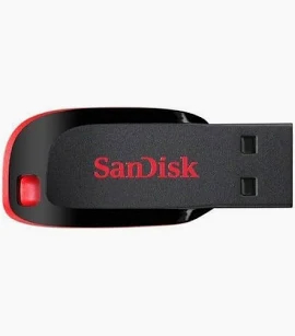SanDisk Cruzer Blade USB Flash Drive – 128GB (SDCZ50-128G-B35)
