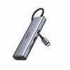 UGREEN CM512 7 in 1 Multifunction Adapter USB-C to USB3.0 (2 Port) + 4K HDMI + RJ45 + SD&TF Card Reader + PD port Converter (UG- 90568)