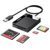 UGREEN USB 3.0 All‑in‑One Card Reader 50 cm – CR‑125 (UG‑30333)