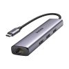 UGREEN USB-C to 3×USB 3.0 + Gigabit Ethernet Adapter (UG-60554/CM475)