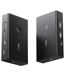Ugreen CM200 Switcher HDMI KVM and USB 2 In 1 Out Ultra HD Switch Box (UG- 50744)