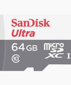 SanDisk Ultra microSD Card 100MB/s Without Adapter – 64GB (SDSQUNR-064G-GN3MN)