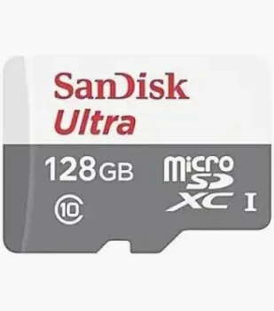 SanDisk Ultra microSD Card 100MB/s Without Adapter – 128GB (SDSQUNR-128G-GN6MN)